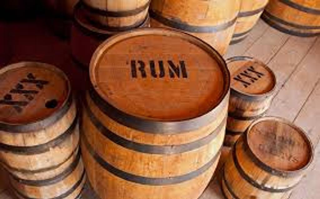 gefermenteerde rietsuiker. Rum,